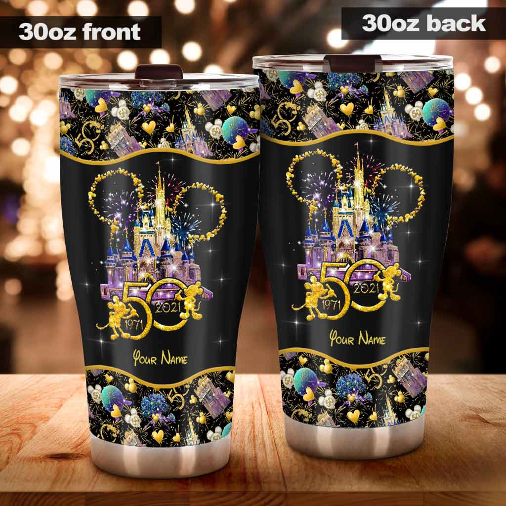 50th Anniversary Magic Kingdom - Personalized Mouse Magic Tumbler