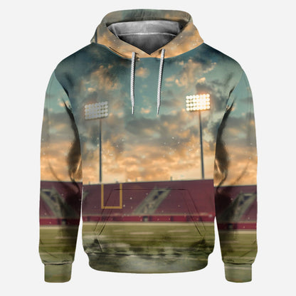 Any Sport, Name, Postion, Number, Team.... - Personalized Football Hoodie and Leggings