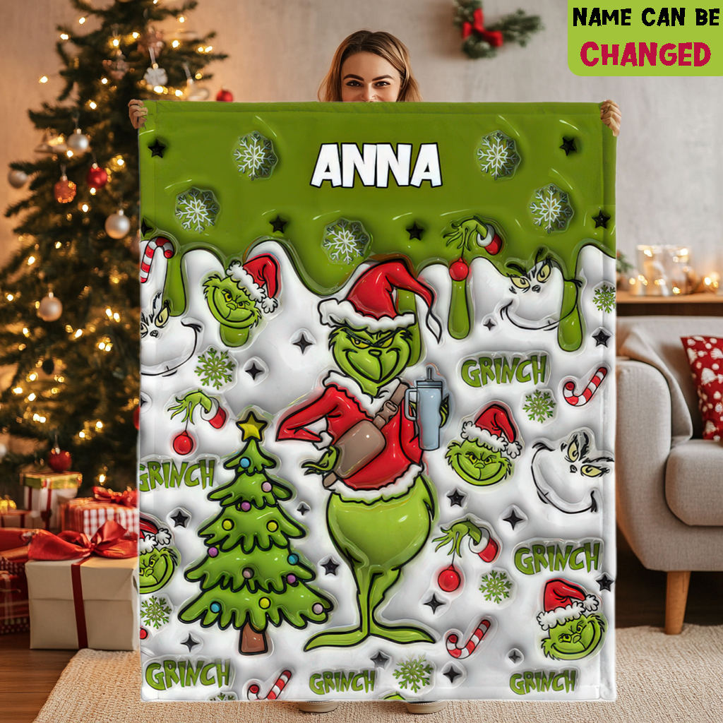 Stole christmas - Personalized Blanket