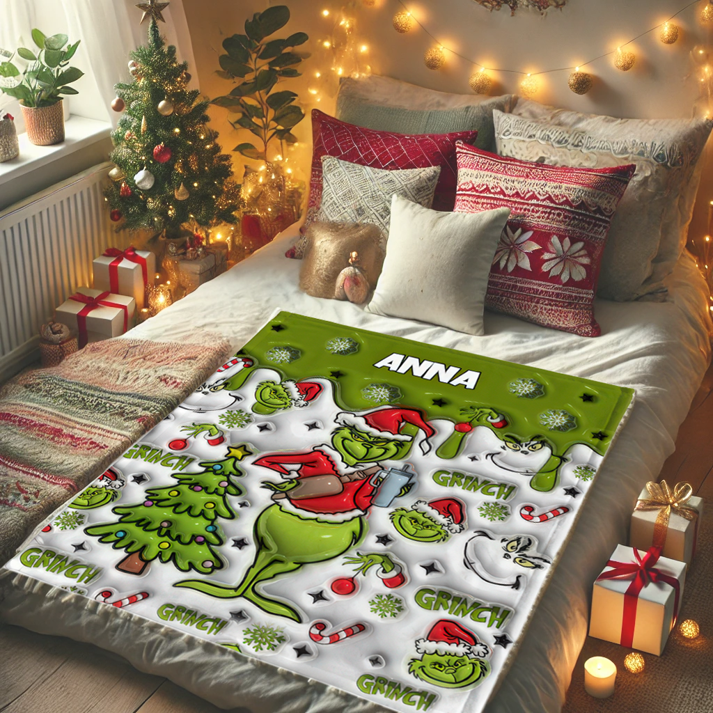 Stole christmas - Personalized Blanket