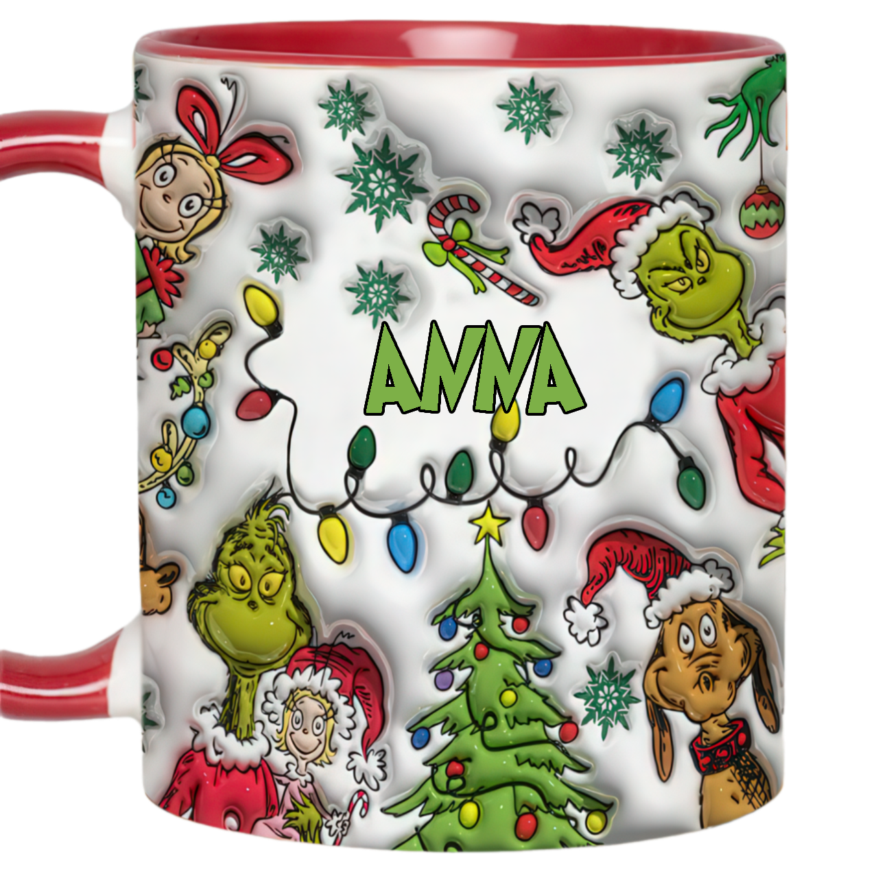 Personalized Accent Mug 2024 Christmas