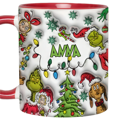 Personalized Accent Mug 2024 Christmas