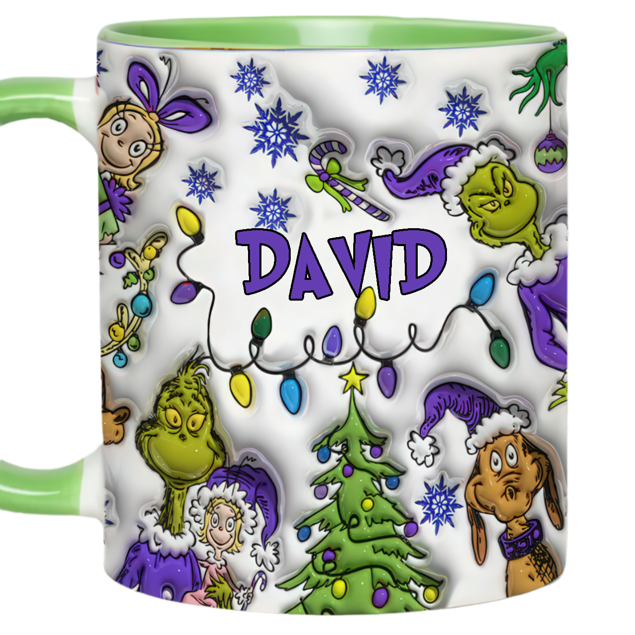 Personalized Accent Mug 2024 Christmas