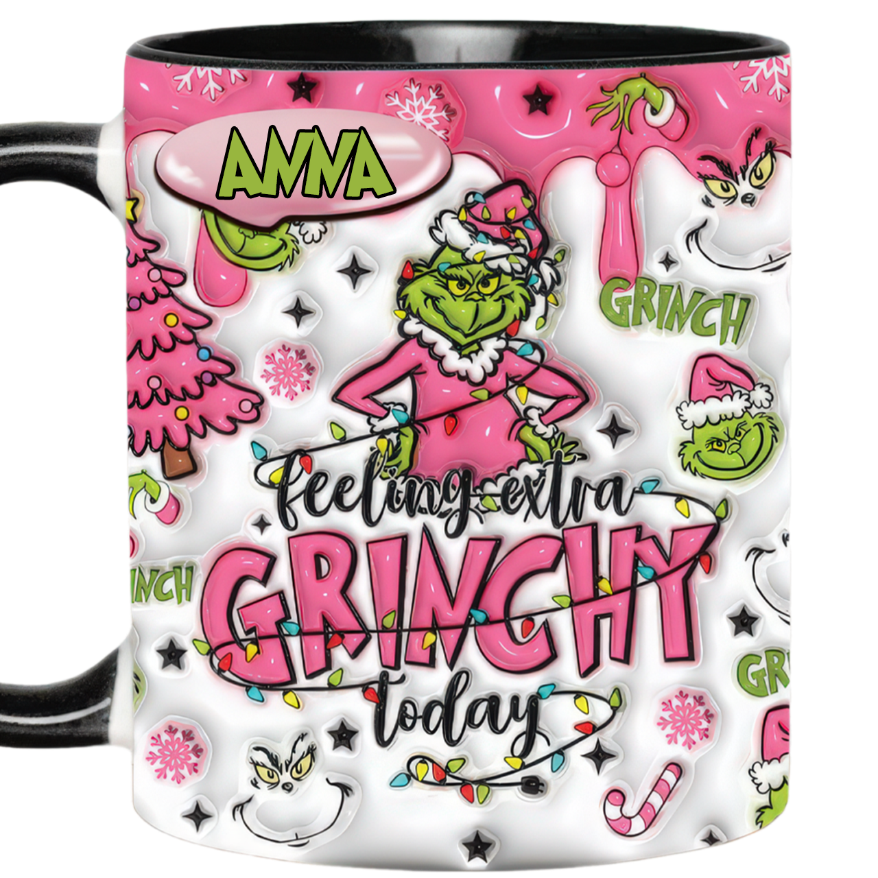 Stole Christmas Personalized Accent Mug