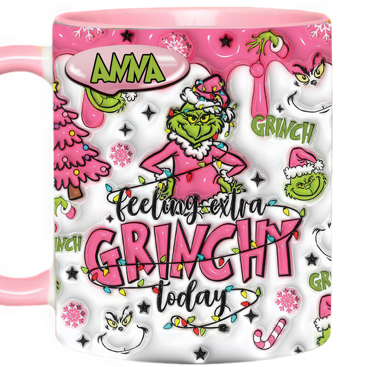 Stole Christmas Personalized Accent Mug