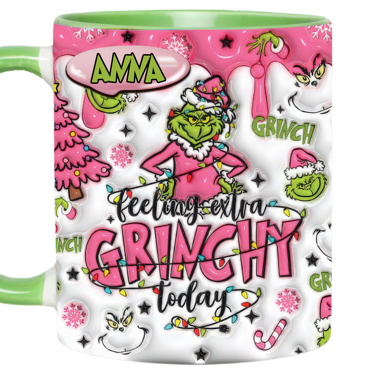 Stole Christmas Personalized Accent Mug