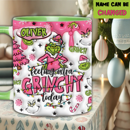 Stole Christmas Personalized Accent Mug