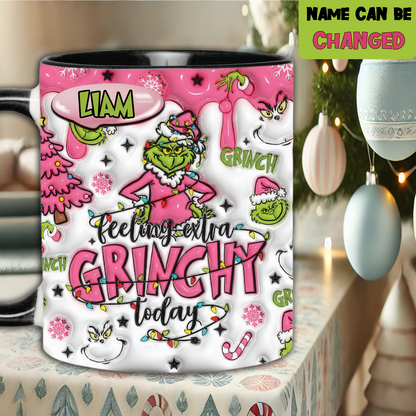 Stole Christmas Personalized Accent Mug