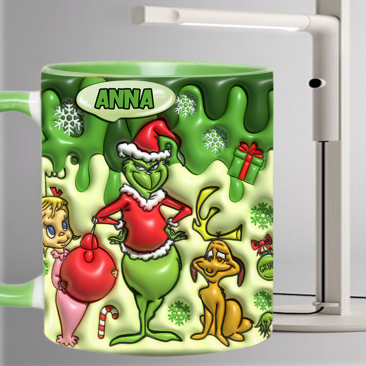 Stole christmas - Personalized Accent Mug 2024