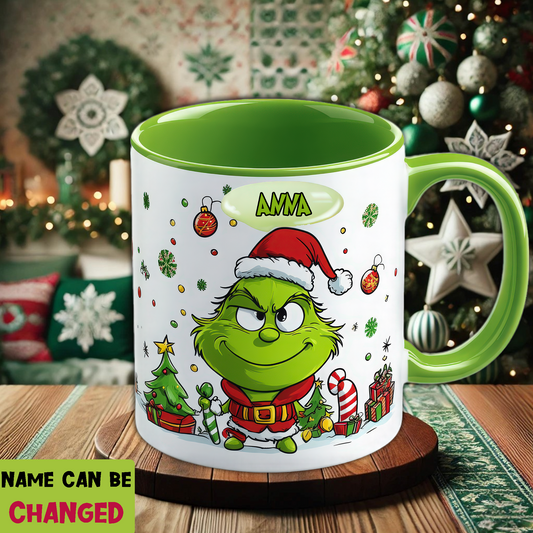 Christmas Mischief  – Personalized Accent Mug